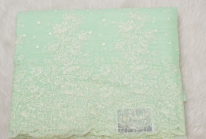 Crushed Organza Saree TSA3285