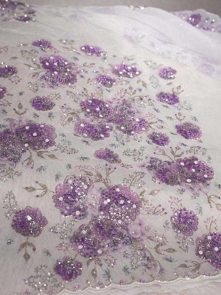 Organza Saree TSA2764