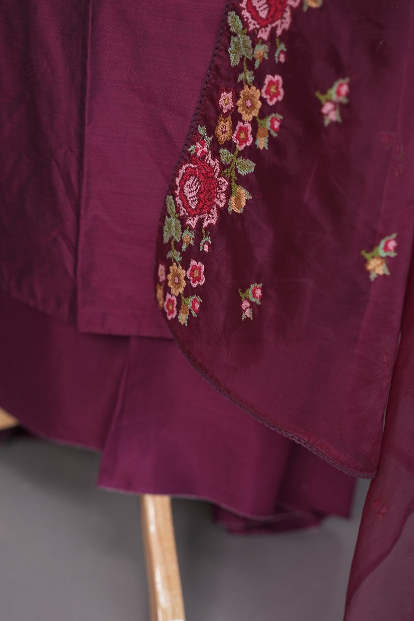 Chanderi Salwar TSS3384