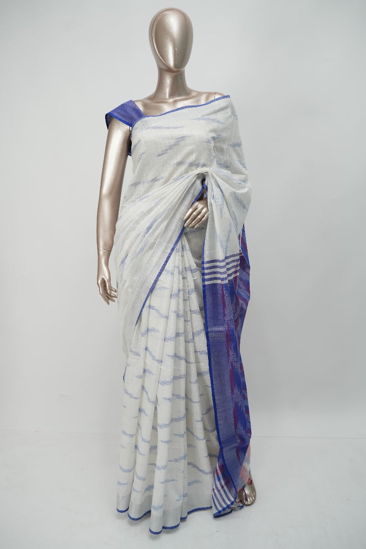 LINEN COTTON SAREE TSA1393