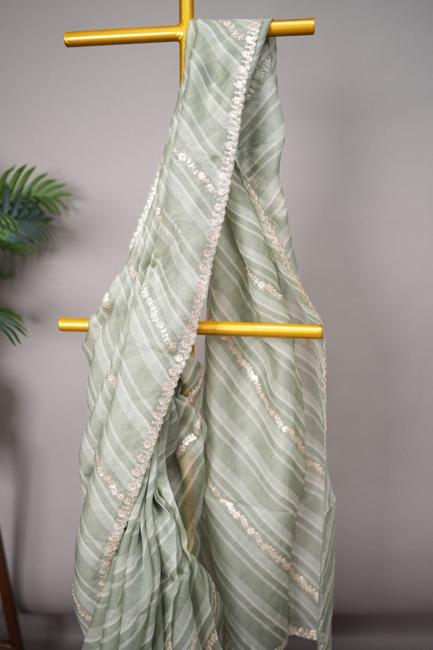 Pure Organza Saree TSA2299
