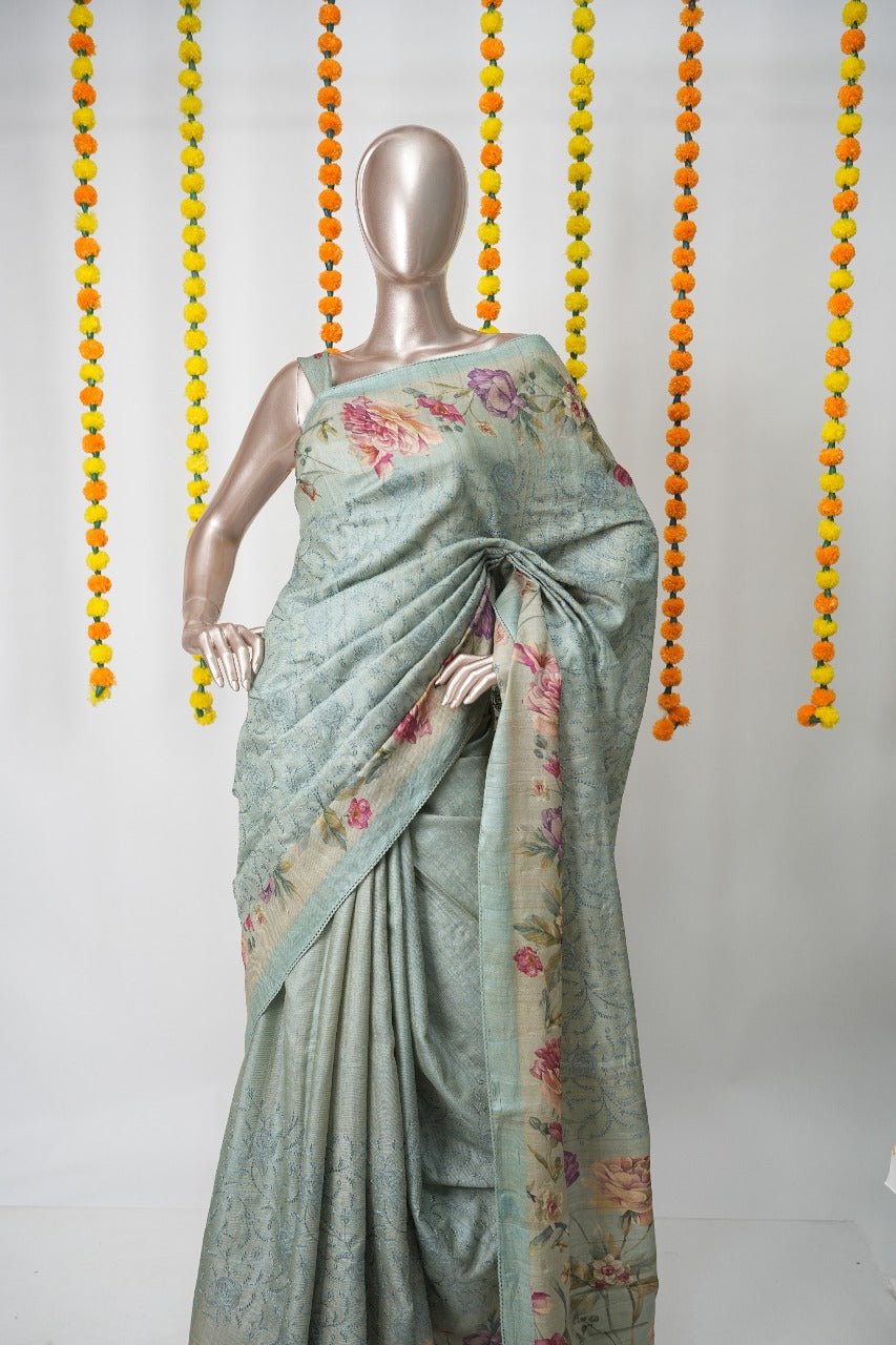 Tussar Saree TSA3152