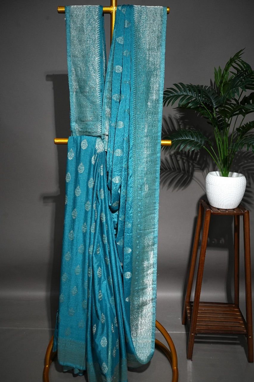 Semi Silk Saree TSA2147