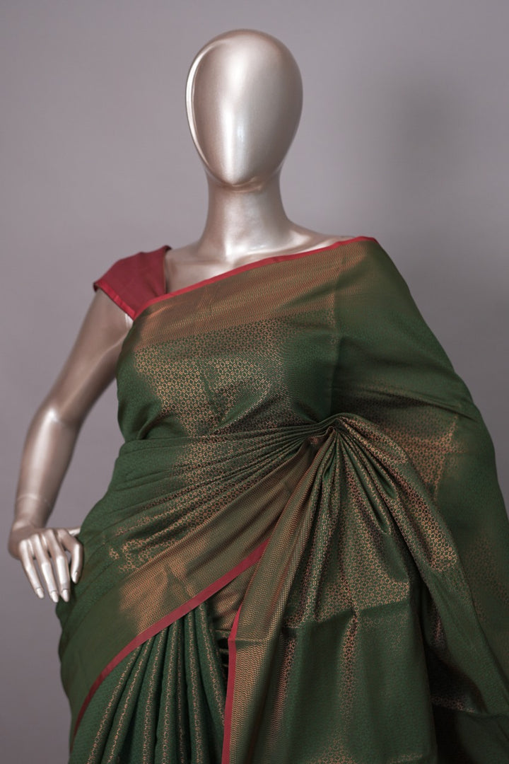 Semi Silk Saree TSA3389