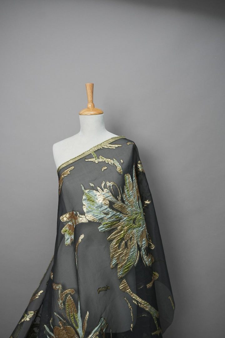 Turkish Organza Black TRF3399