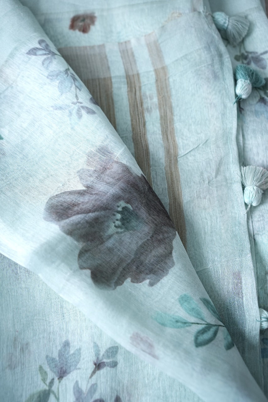 Linen Saree TSA2242
