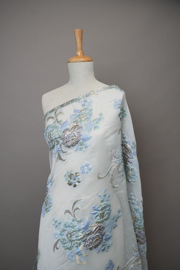 Turkish Organza Light Blue TRF3399