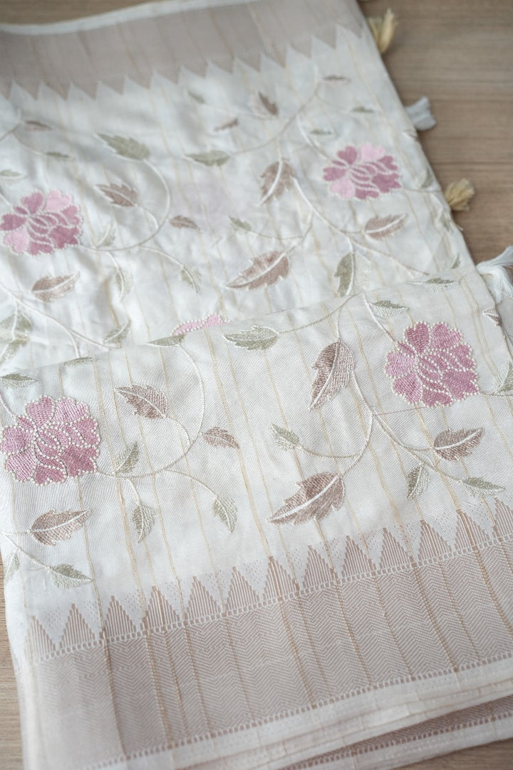 Semi-Tussar Saree TSA2413