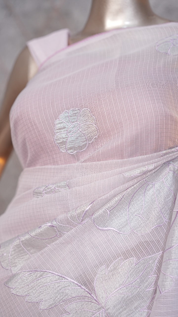 Applique Work Saree TSA3549