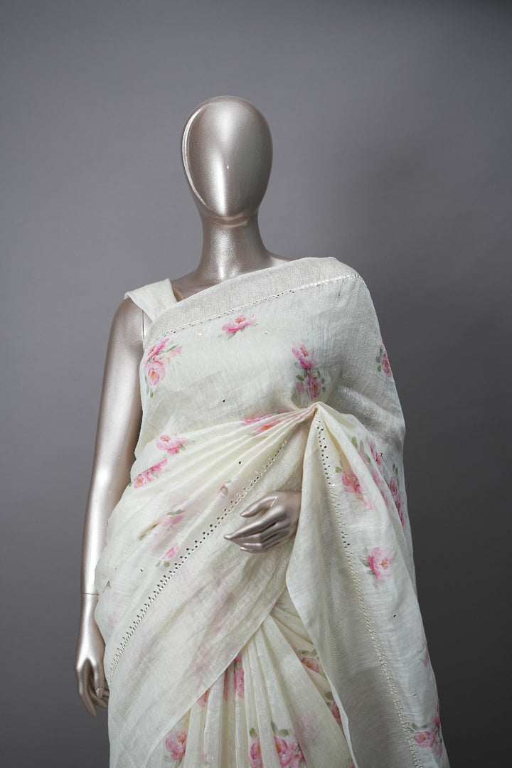 Linen Saree TSA3414