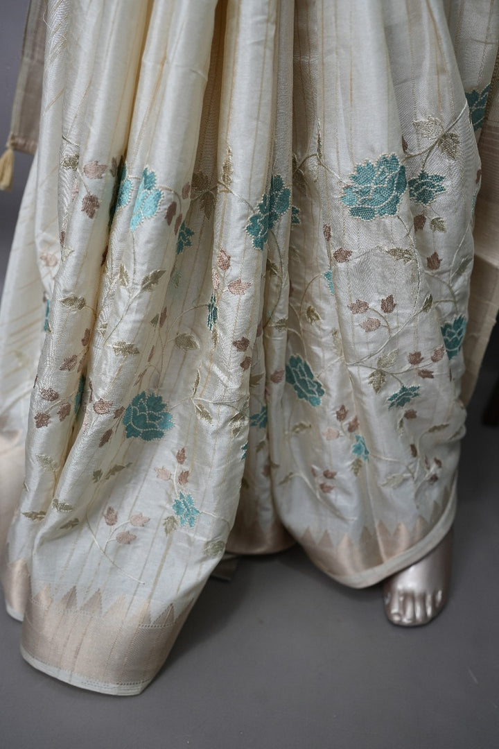 Semi-Tussar Saree TSA2413