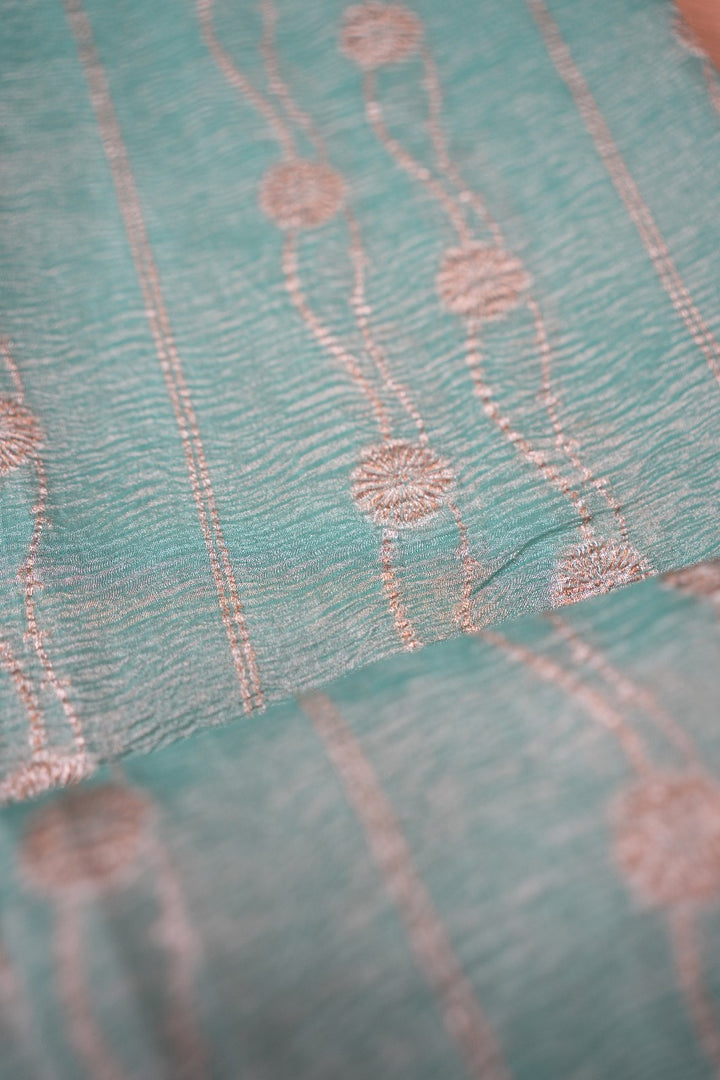Pure Crushed Tissue Saree TSA2496