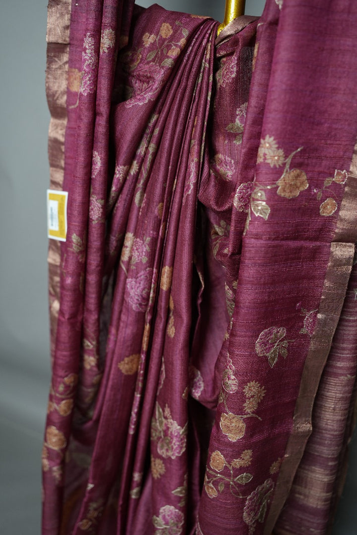 Ghicha Tussar Saree TSA2431