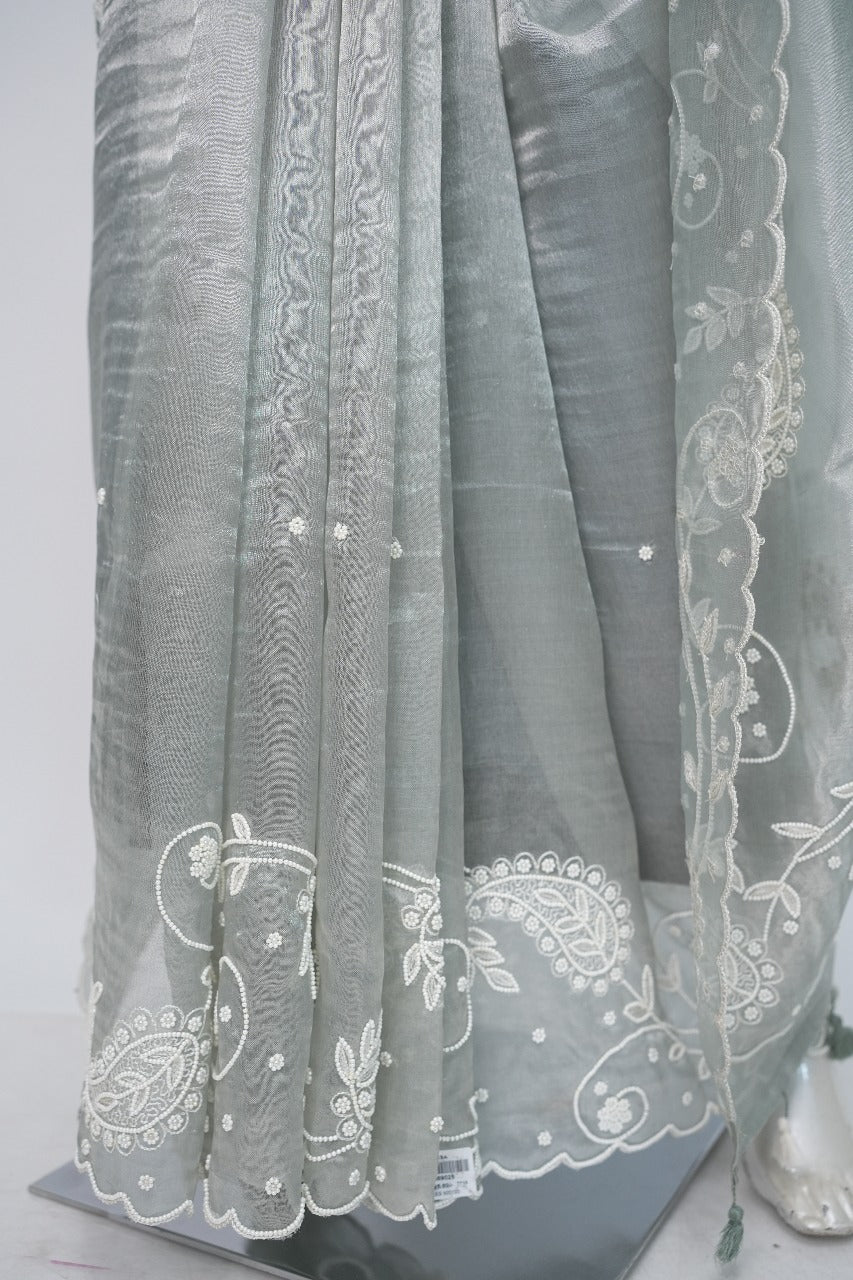 Organza Saree TSA3307