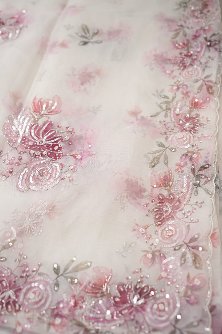 Organza Saree TSA2395