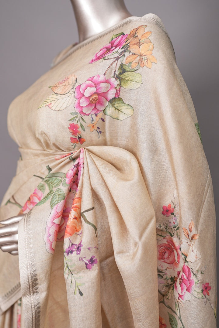 Tussar Silk Saree TSA3388