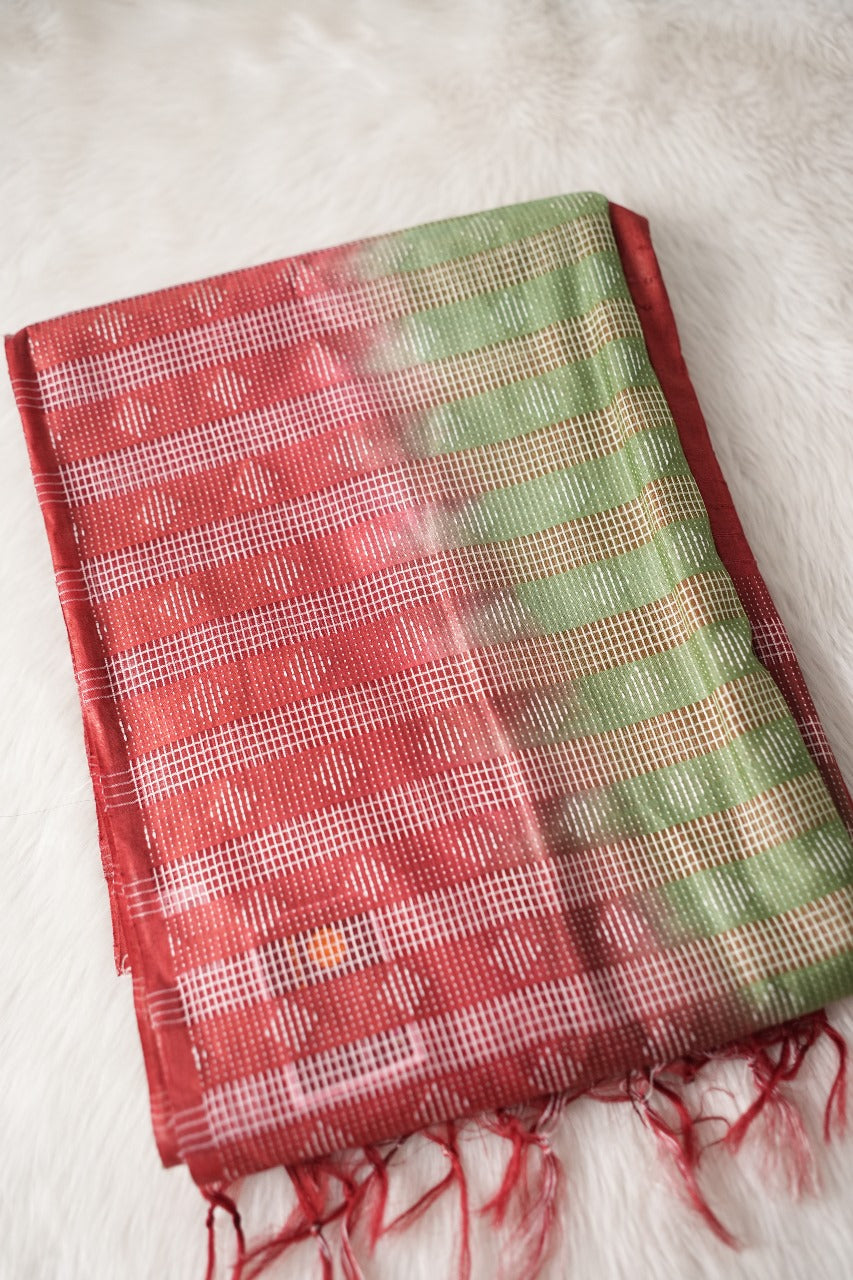 Semi Tussar Saree TSA2159