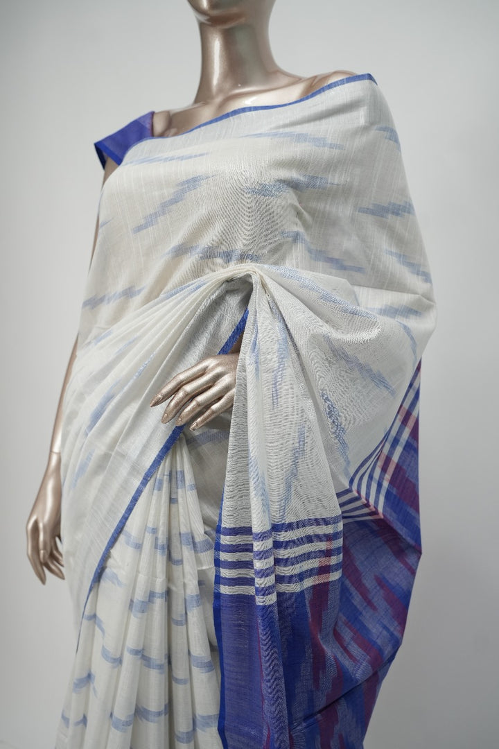 LINEN COTTON SAREE TSA1393