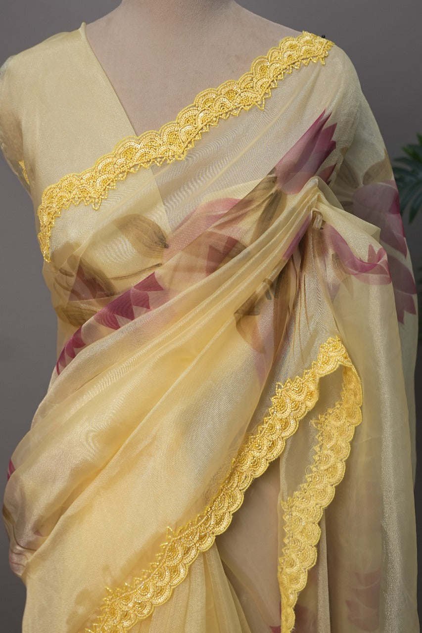 Organza Saree TSA2948