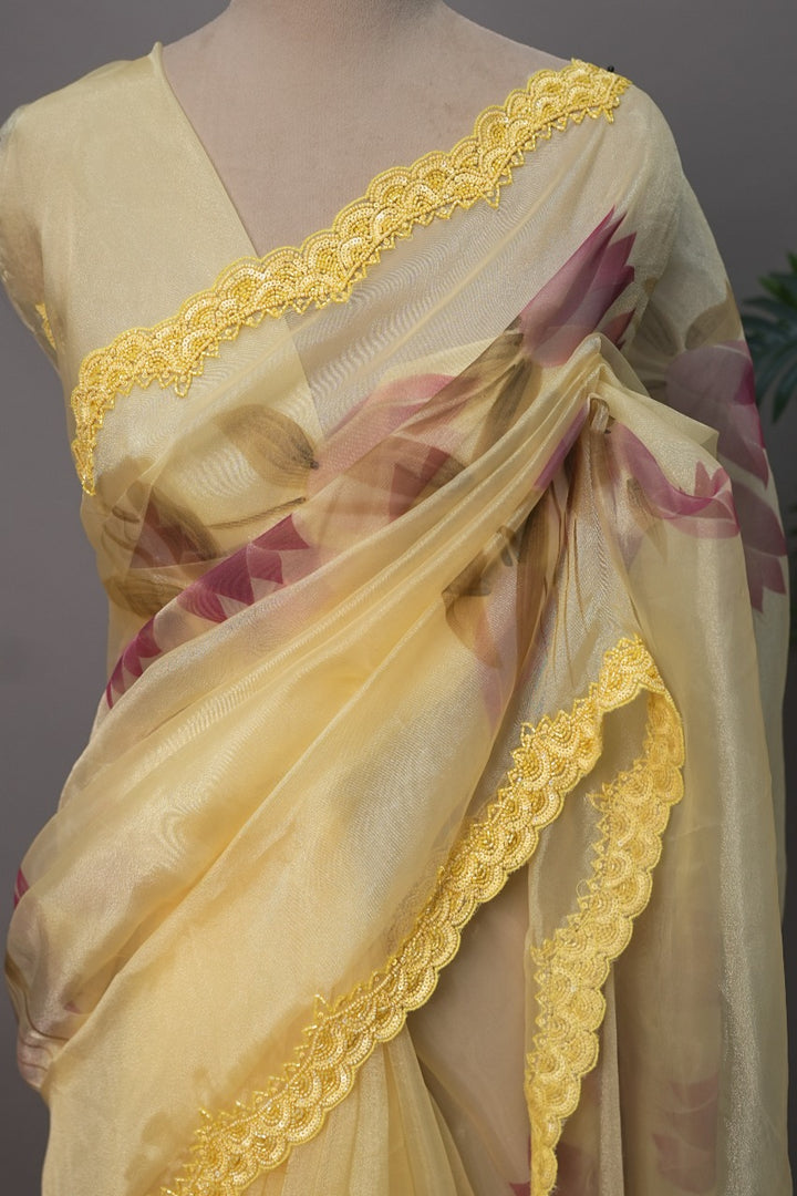 Organza Saree TSA2948