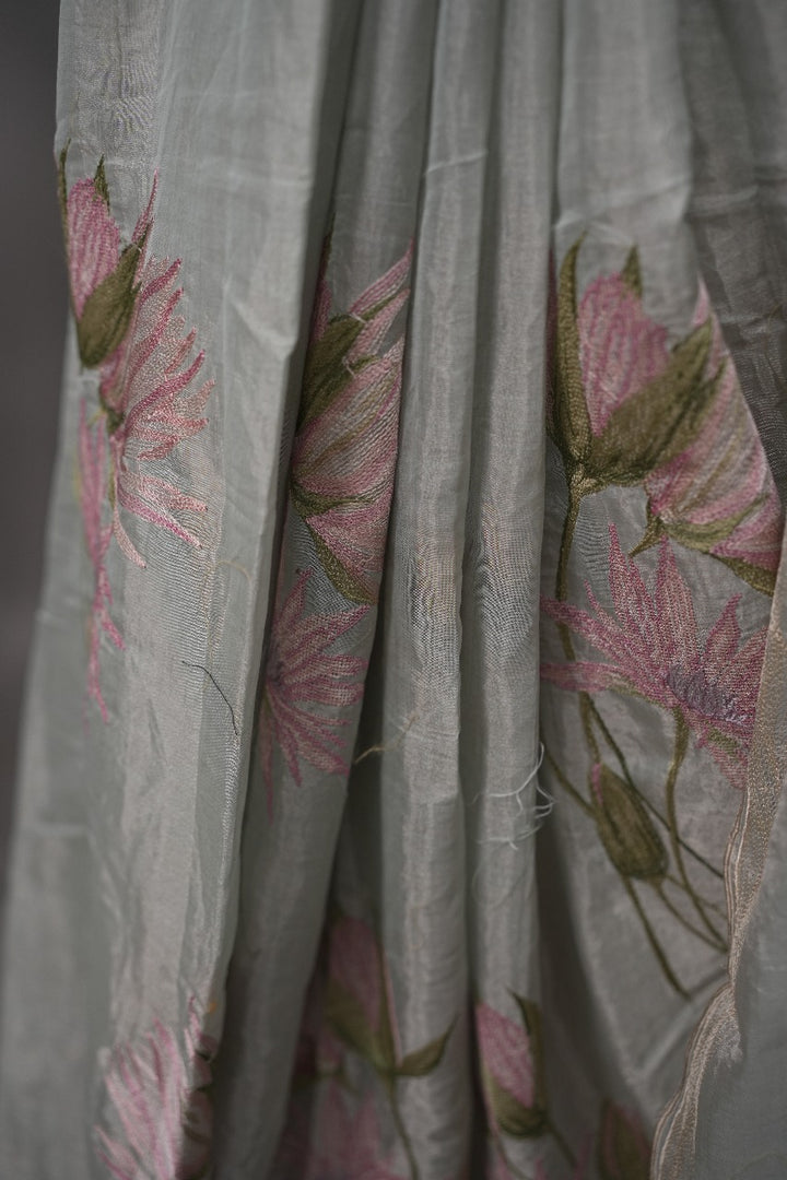 Chanderi Tissue Saree TSA3270