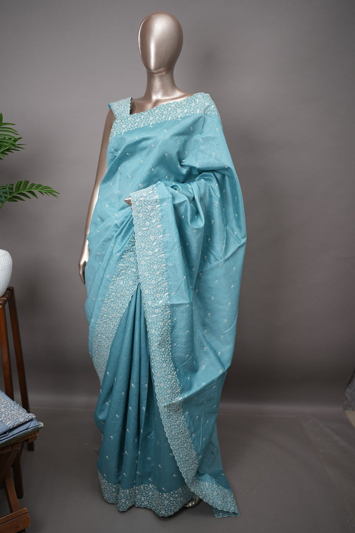 Semi-Tussar Saree TSA2381