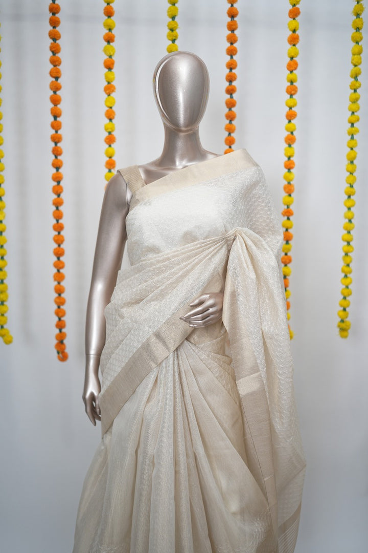 Linen Mix Saree TSA3068