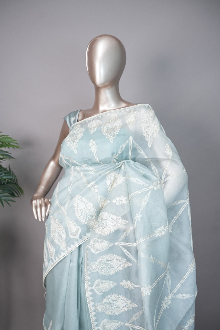 Organza Saree TSA3361