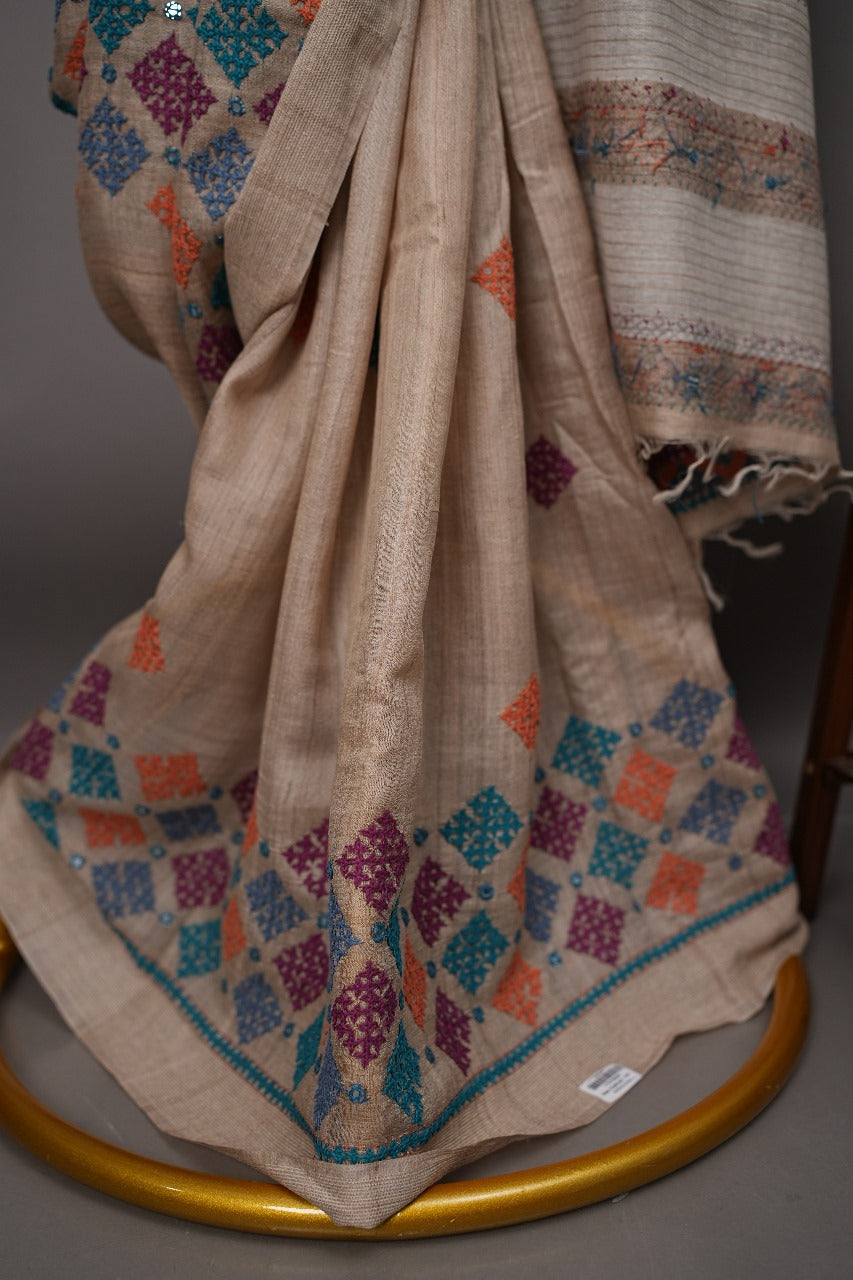 Desi Tussar Saree TSA1780