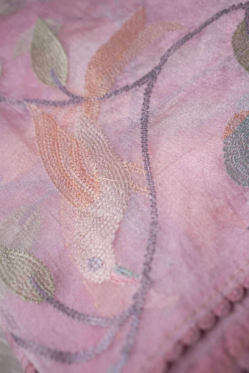 Crushed Organza Saree TSA3367