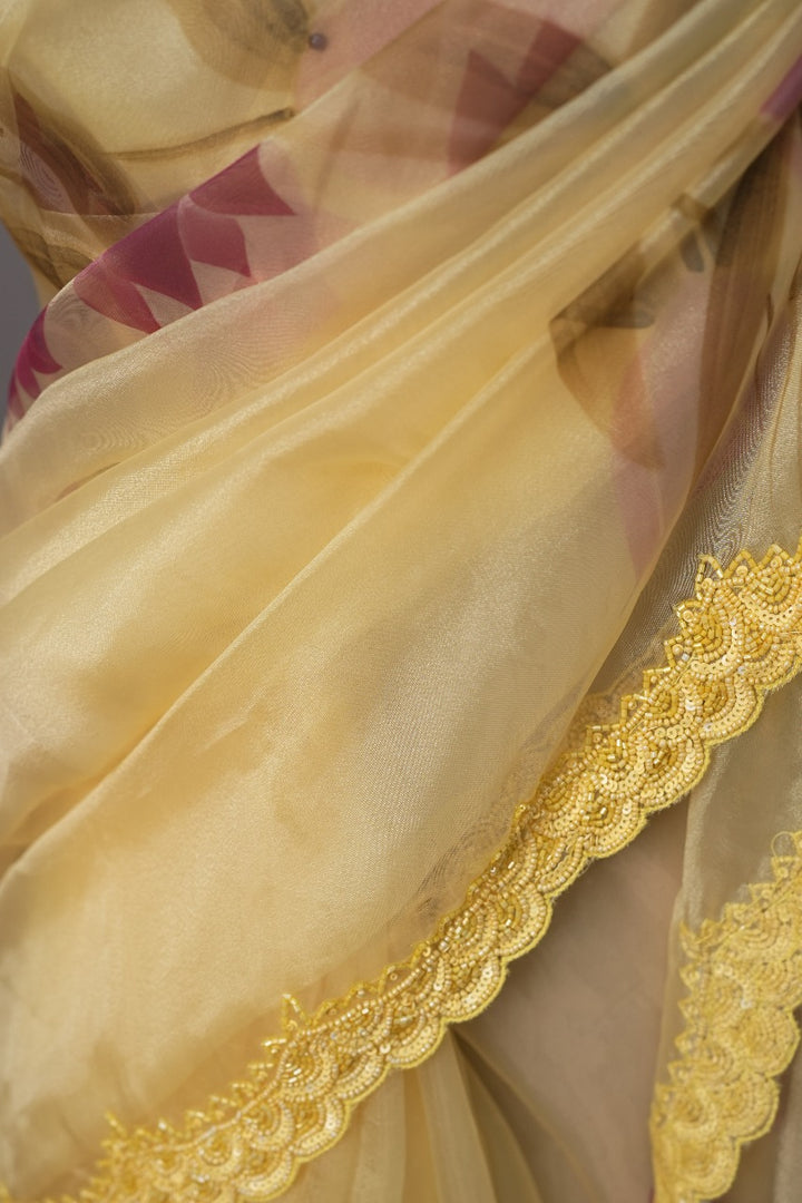 Organza Saree TSA2948