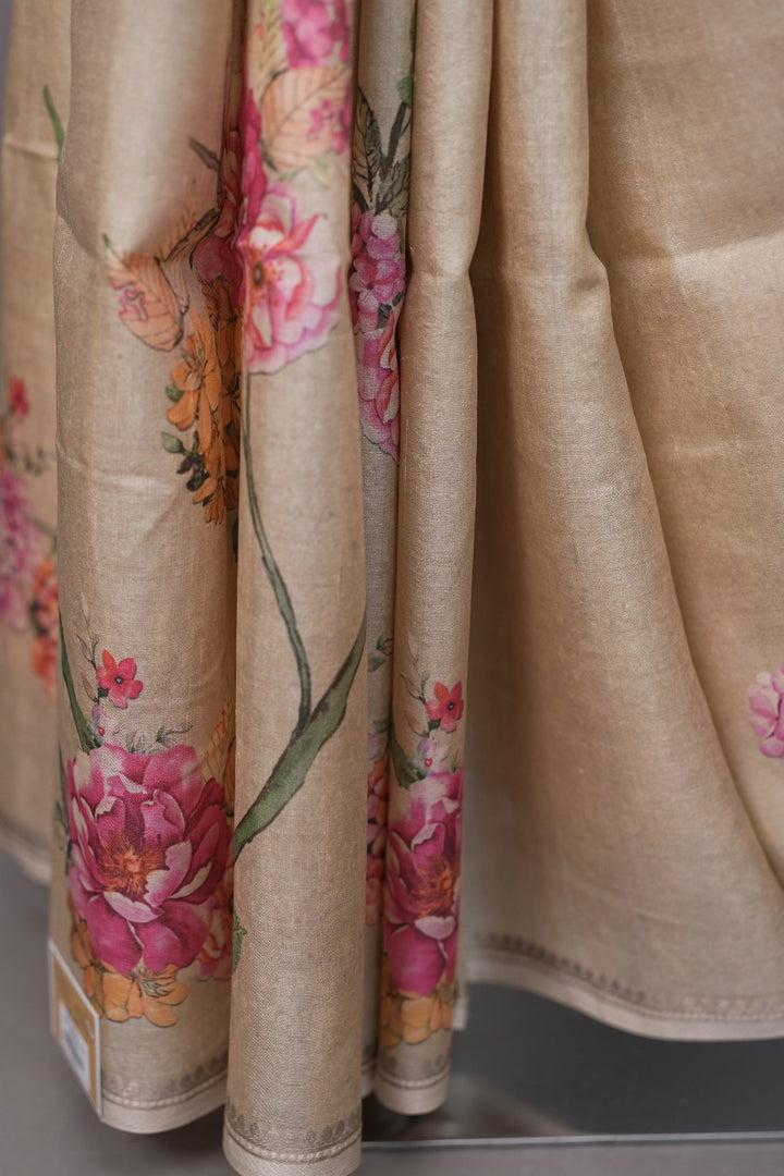 Tussar Silk Saree TSA3388