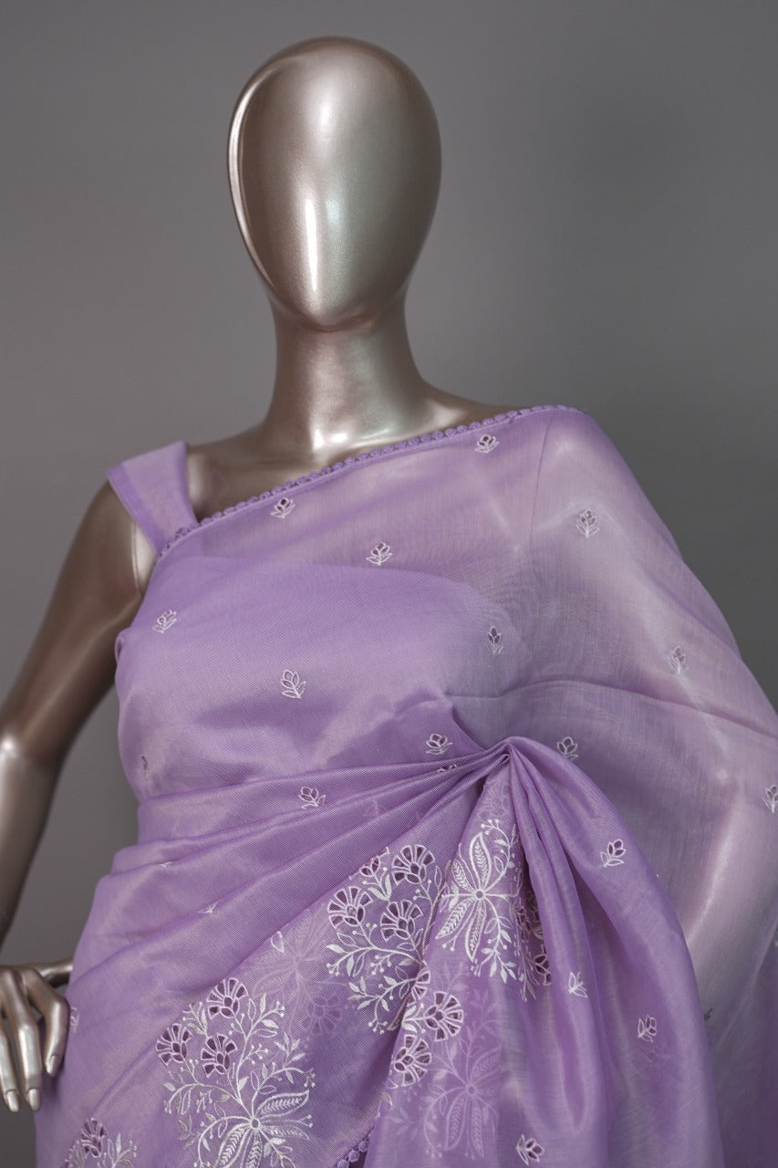 Chanderi Tissue Saree TSA3383
