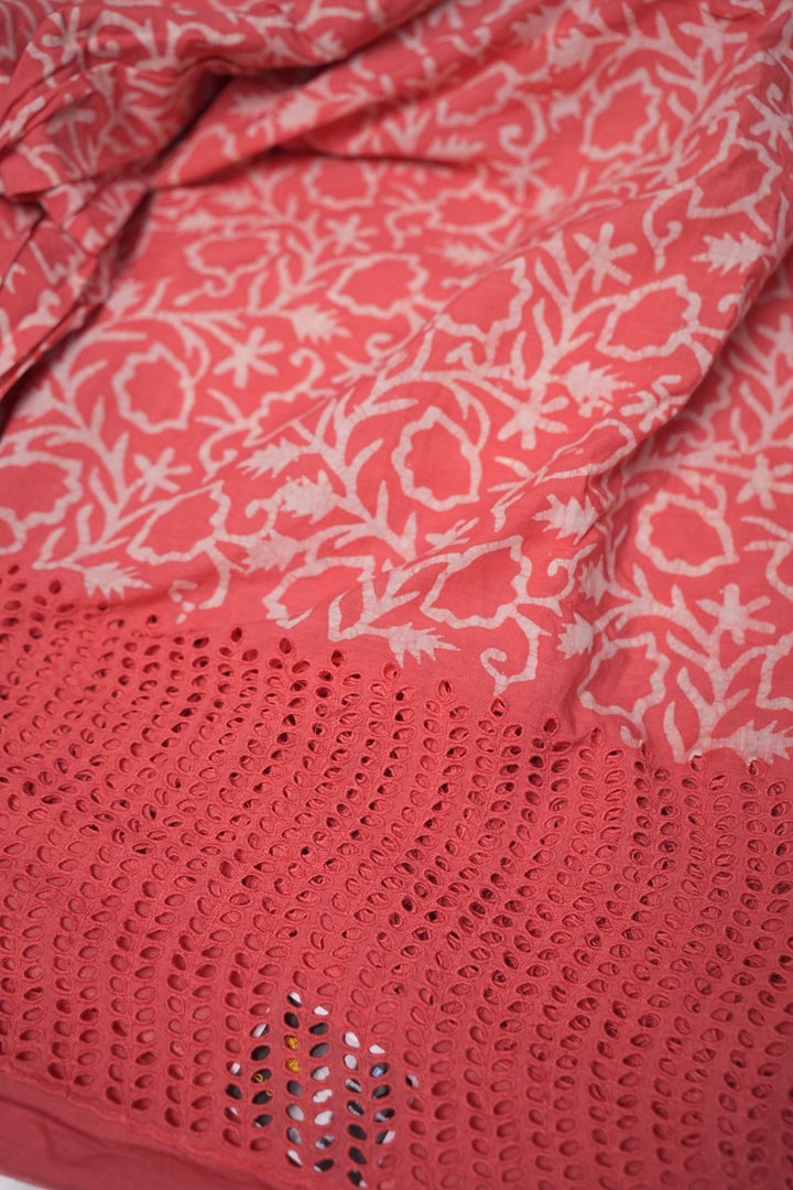 Cotton Schiffili Material TRF3435