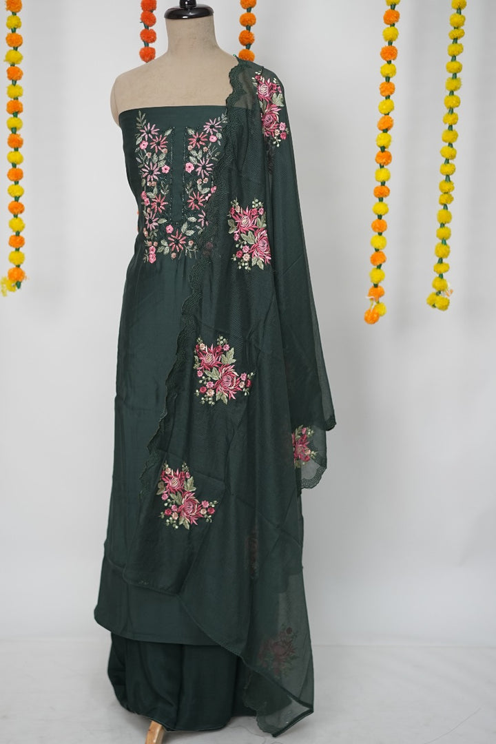 Chanderi mix Salwar TSS3186