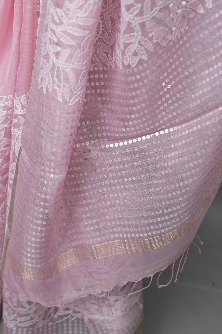 Organza Saree TSA3409