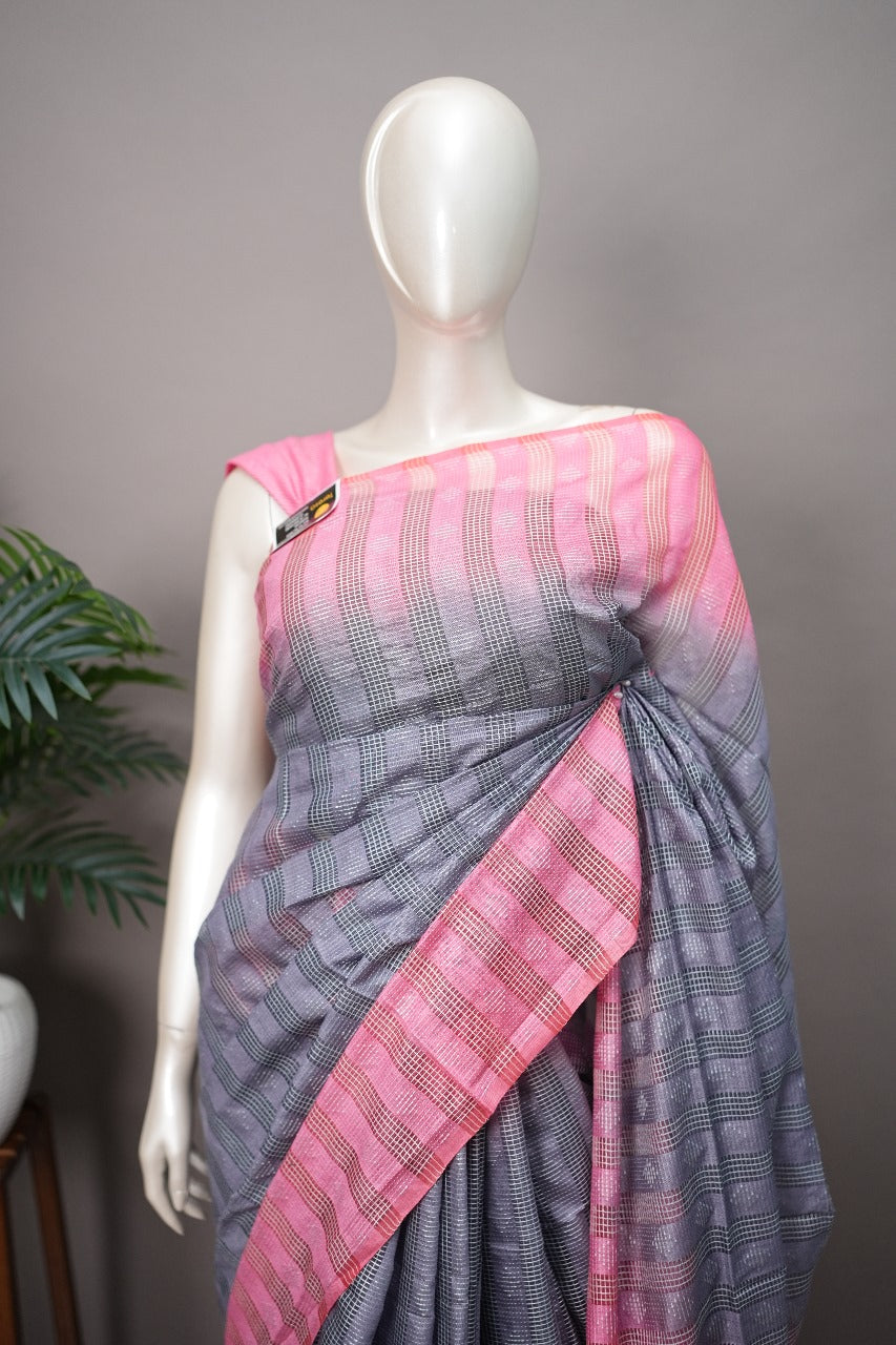 Semi Tussar Saree TSA2159