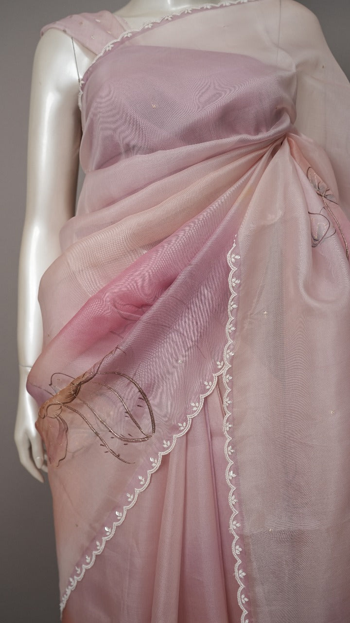 Organza Saree TSA3522