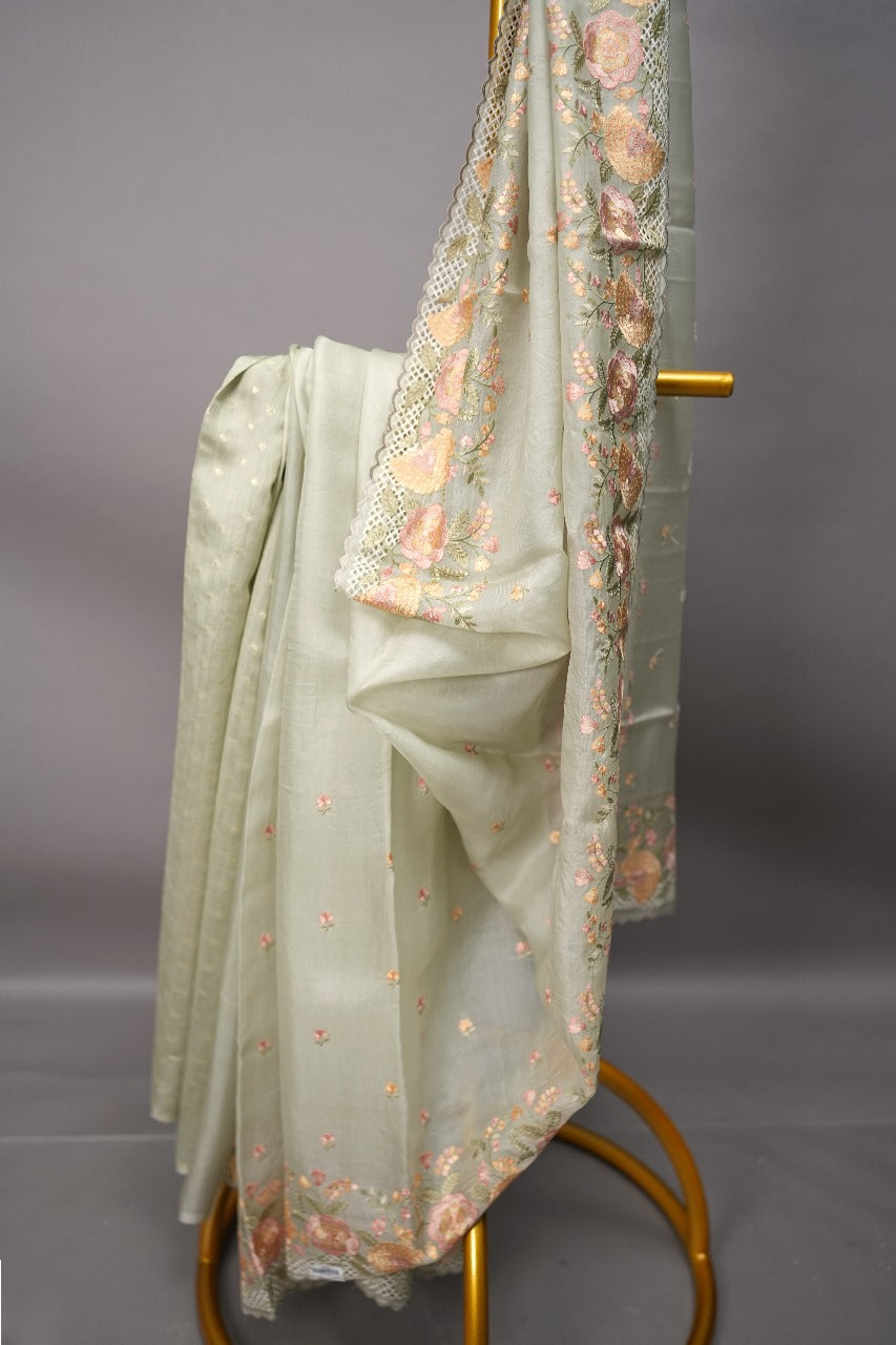 Organza Saree TSA2194