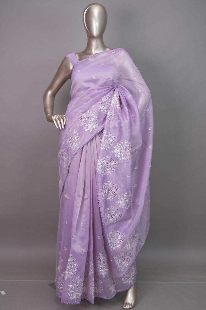 Chanderi Tissue Saree TSA3383