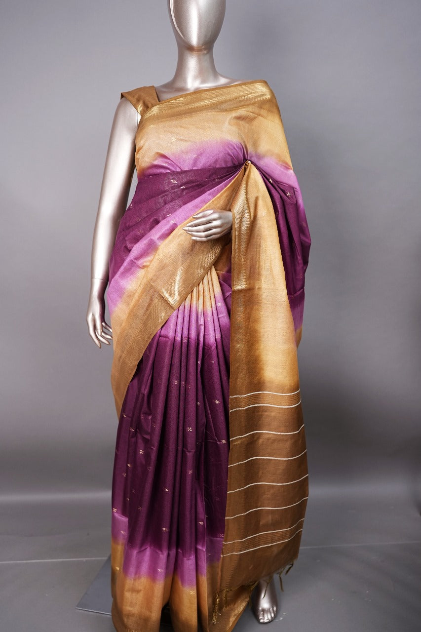 Semi Tussar Saree TSA2204