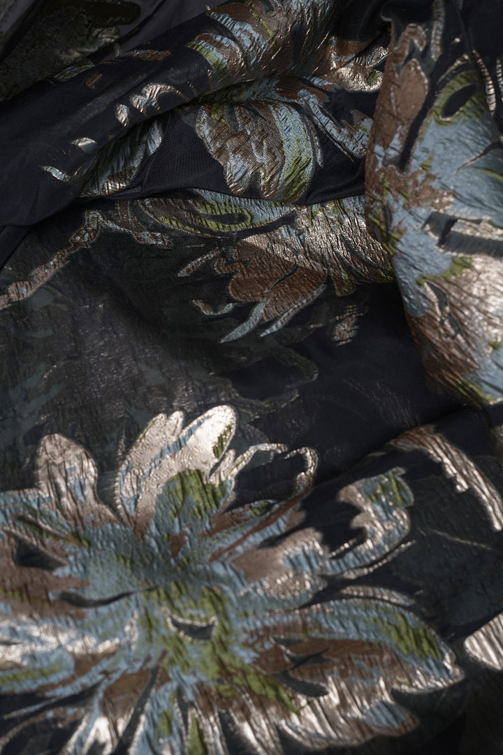 Turkish Organza Black TRF3399
