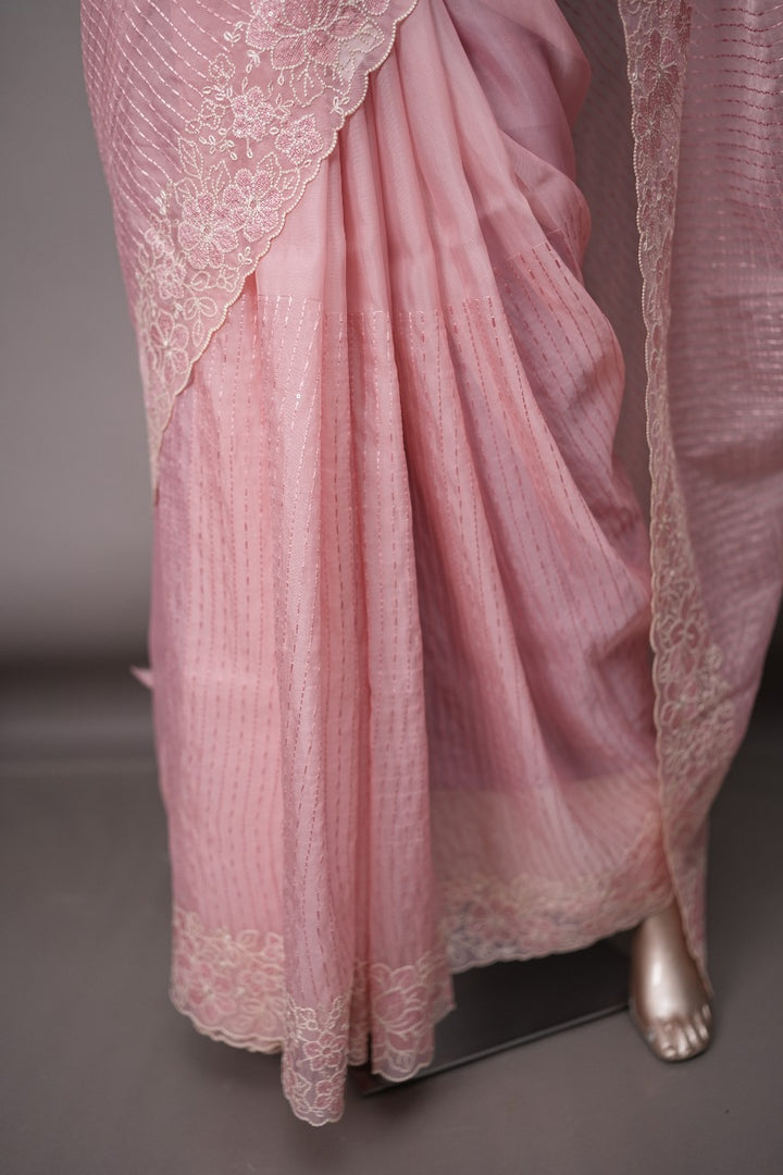 Organza Saree TSA2309