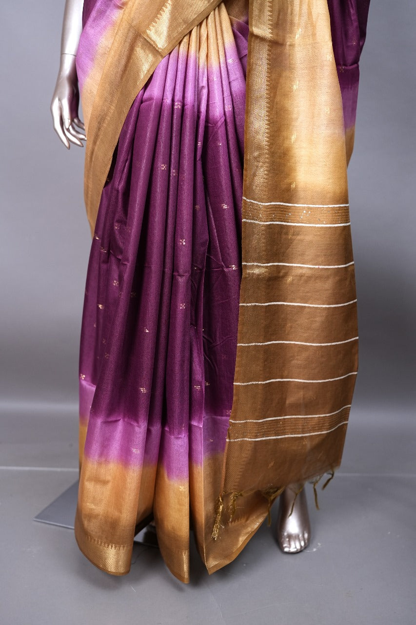 Semi Tussar Saree TSA2204