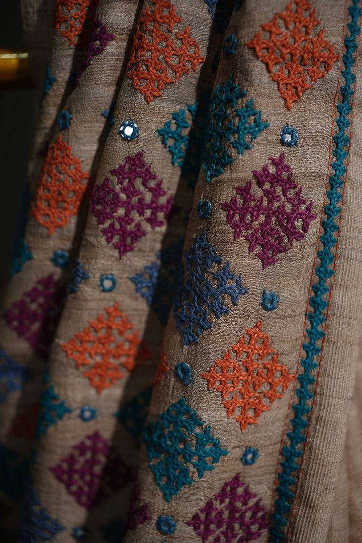 Desi Tussar Saree TSA1780