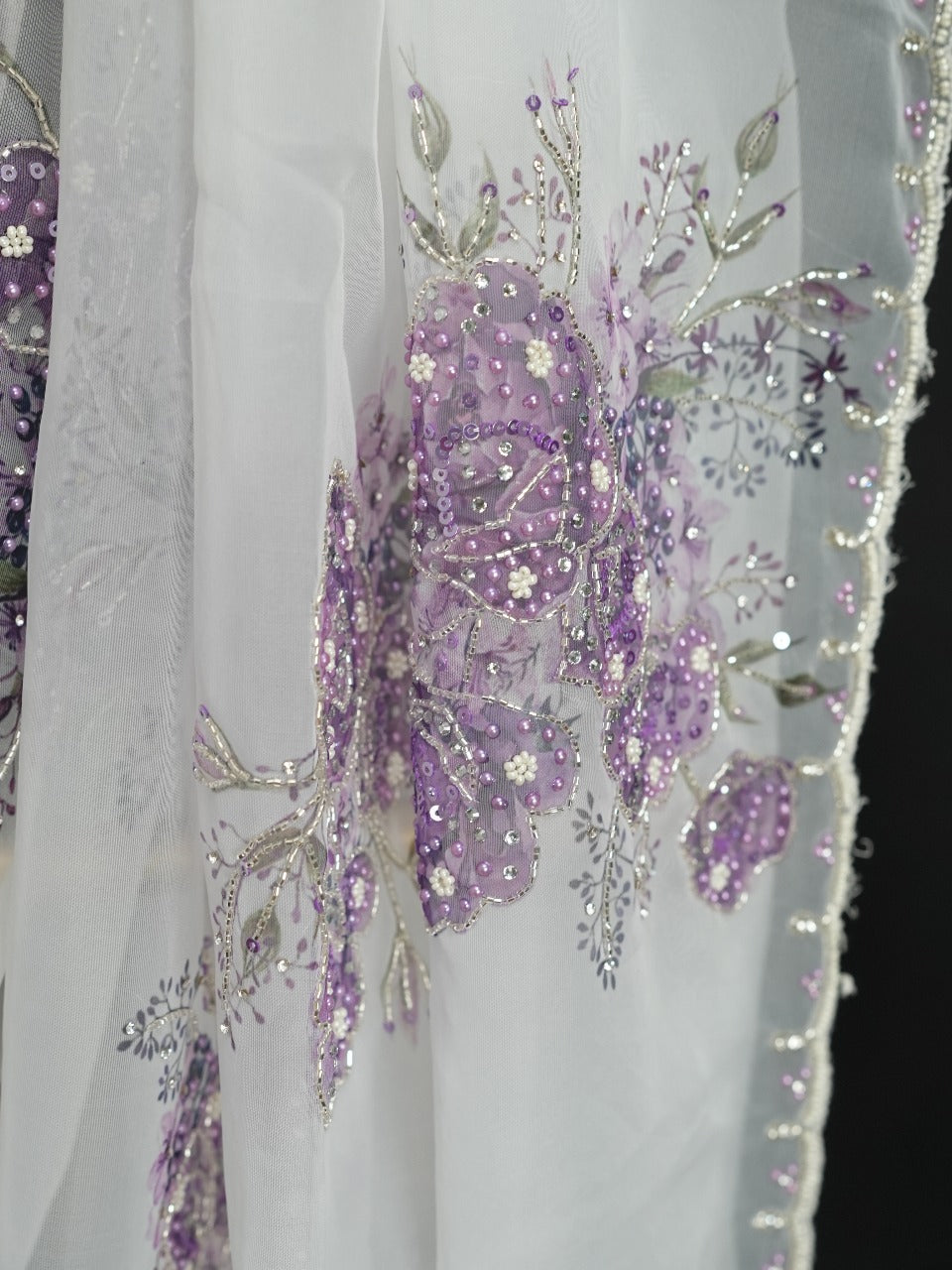 Organza Saree TSA2764