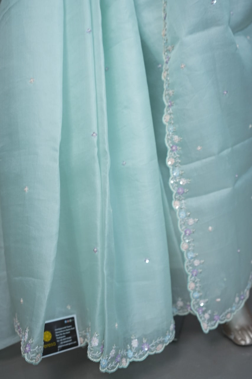 Organza Saree TSA3365