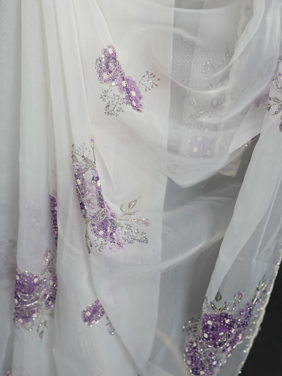 Organza Saree TSA2764