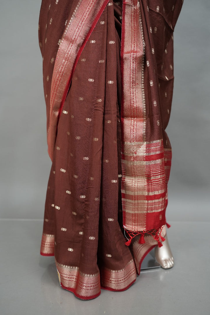 Chanderi Saree TSA1476