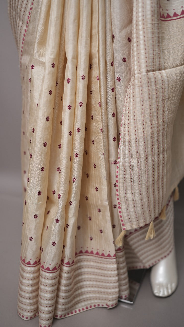 Semi -Silk Saree TSA3513